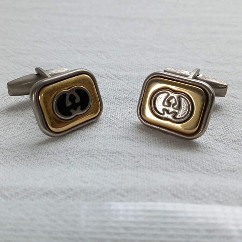 Gucci cufflinks logo square - gucci,