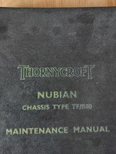 Thornycroft nubian workshop - thornycroft,