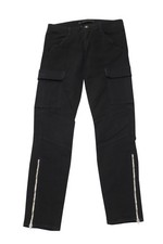 J Brand Houlihan Cargo Pants With Ankle Zip In Cotton Women Black S