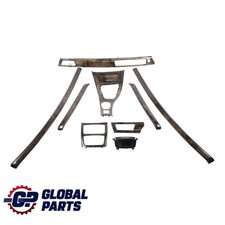 BMW E93 Dashboard Centre Console Interior Trim Cover Set Poplar Woodgrain Grey