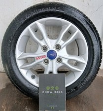 FORD FIESTA ALLOY WHEEL 15" COMPLETE WITH CONTINENTAL TYRE X1 SINGLE SPARE