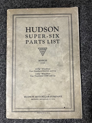 Hudson super six - super,