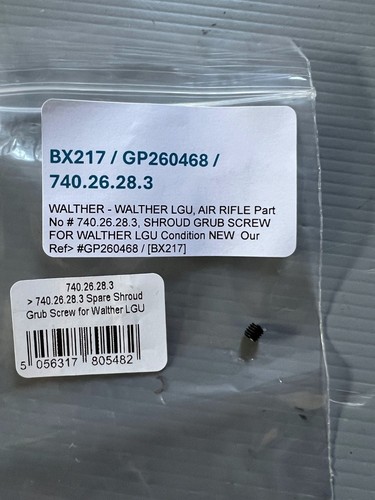 Spare part for walther - part,