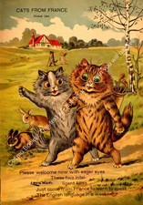 LOUIS WAIN - FRENCH CATS. A