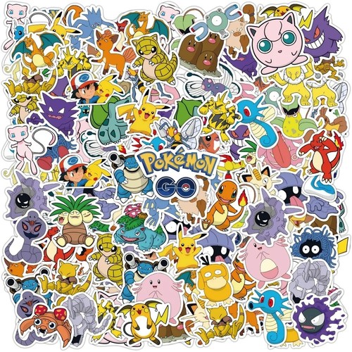 50pcs anime pokemon cute - anime,