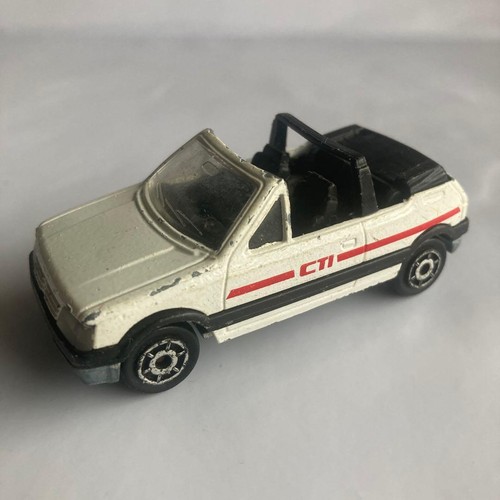 Majorette peugeot 205gti used - majorette,
