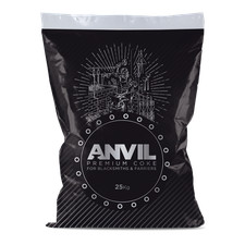 Forge Coke Anvil 25kg Homefire Blacksmith Fuel High Heat Clean Burning Use Power