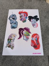 Futurama Painting Art Poster