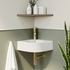Wall Hung Corner Basin 440mm
