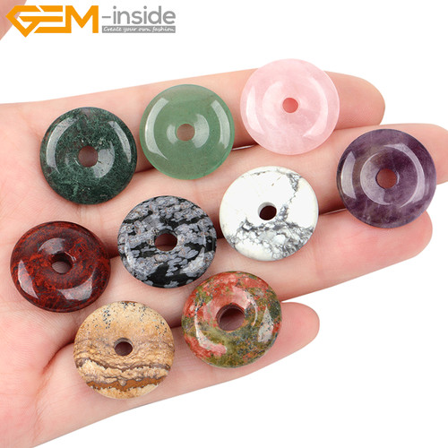 Natural quartz circle - natural,