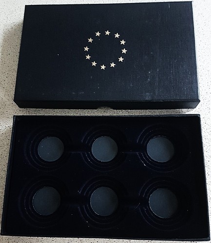 Empty coin presentation box - coin,