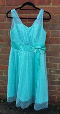 LINDY BOP Turquoise Lace Retro