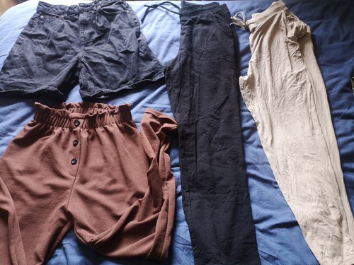 Ladies denim shorts - denim, joggers