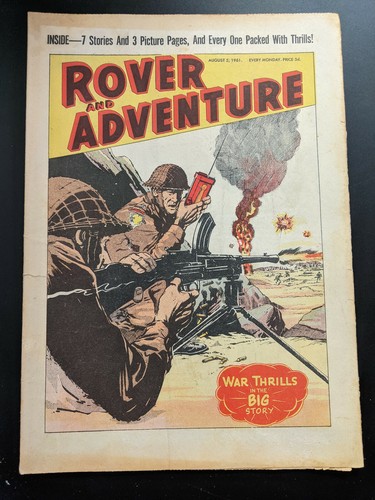 Rover and adventure comic - adventure,