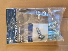 Rawplug Cup Square Carriage Bolt & Hex Nut M10 M12