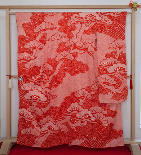 Vintage japanese kimono - japanese,