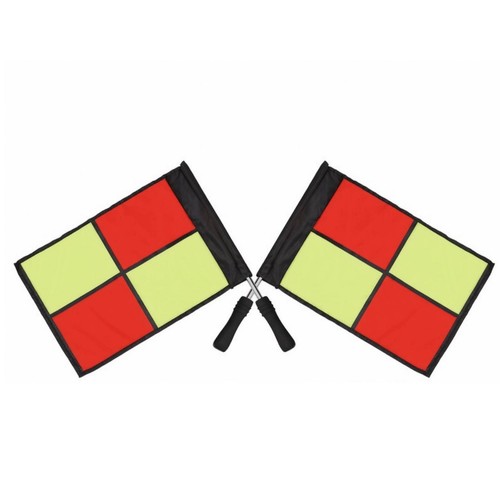 Referee flag with - referee,