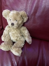 Russ Berrie Gulliver Bear 10 Inch Soft Toy Teddy Bear Plush Clean Mar