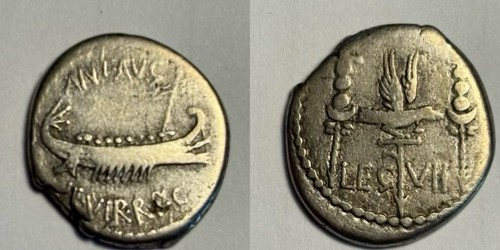 Mark anthony silver - silver, roman