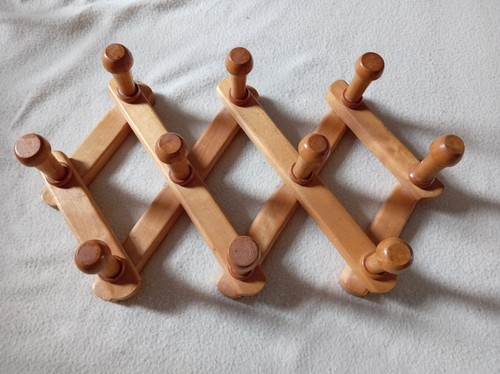Vintage wooden expanding wall - wooden,