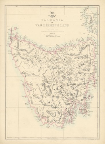 Tasmania van diemen land - tasmania,