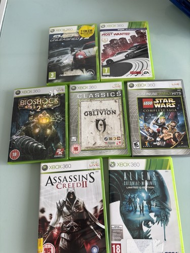 Xbox 360 bundle mixture - x7,