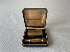 Vintage boxed brass safety