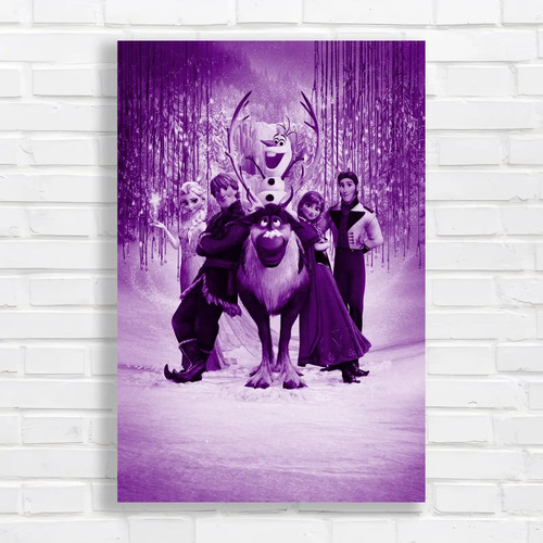 Frozen enchanted winter purple - frozen,