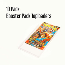 Toploaders for Booster Packs