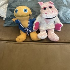 Giant Zippy and George from Rainbow Soft Toy Vintage