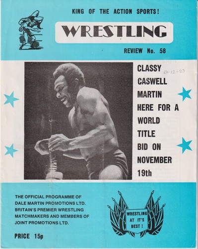 Dale martin wrestling review - dale,