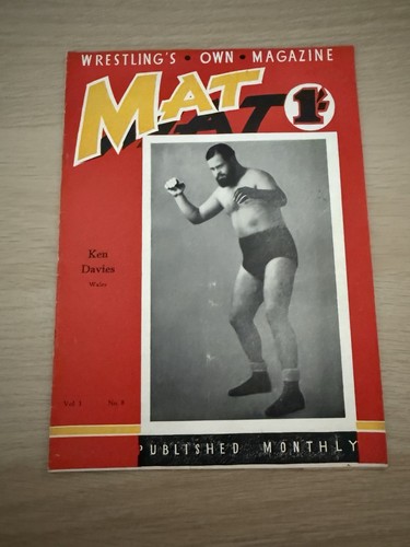 Mat wrestling own magazine - wrestling’s,