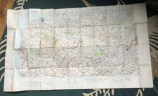 WW1 MAP - 1915 -  HAZEBROUCK