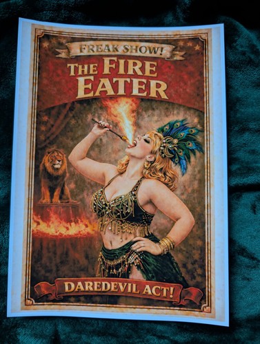 Vintage circus poster - , art