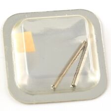 2x Cartier Must VLC 12mm Wide Steel Strap to Clasp Watch Screws New Sealed