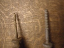 antique washing line pulleys one double & one not available at the moment l 10D