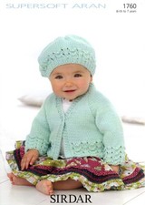 Sirdar Aran  Knitting Pattern