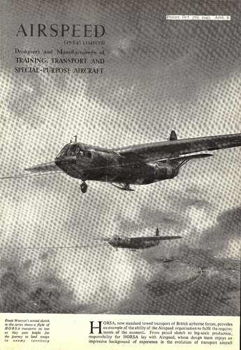 Ww2 airspeed horsa - horsa, glider