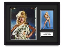 Brigitte Bardot Hand Signed