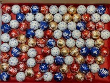 Lindt Lindor Milk Chocolate Christmas Truffles Personalised Gift Box Hamper Xmas