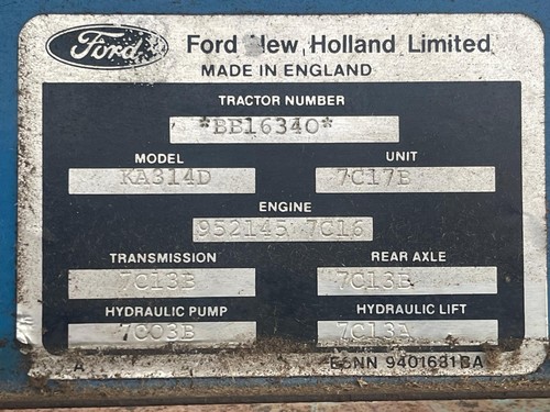 Ford 4110 4wd tractor - 🚜,