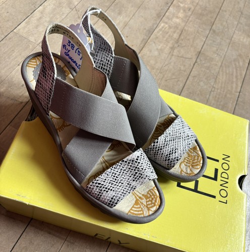 Fly london yaji wedge - yaji, sandals
