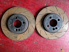 Mini R53 Cooper S Grooved Front Discs 