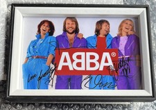 ABBA 6” x 4” Signed