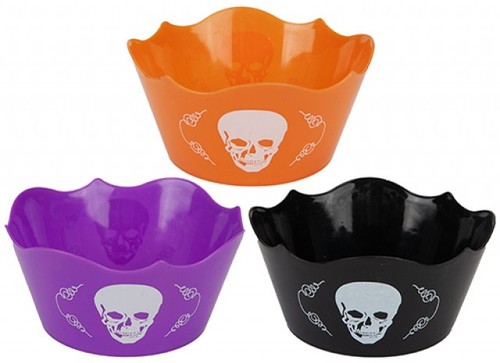 Set halloween skull party - x,