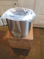 onlyfire Smokeless Fire Pit, Portable Outdoor Wood Burning Fireplaces - Dented