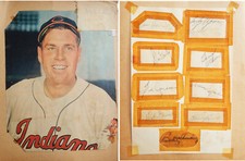 1950 BASEBALL 11 AUTOGRAPHS