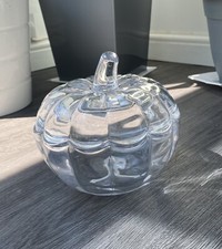 Halloween Large Pumpkin Glass