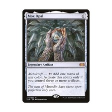 WOTC MtG Double Masters Mox Opal (MR) (Foil) NM