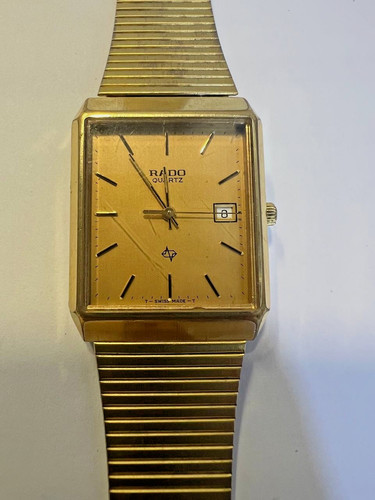 Rado watch men - rado, gold